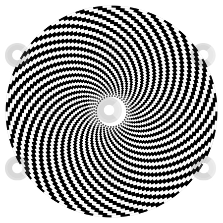 To use this stock image in your creative project, please select the size you need over to the right and click the "Add to Cart" button.
Your downloaded image will come with the Cutcaster watermark removed so don’t worry about the watermark you see on this page. Optical art series: Sphere stock vector clipart, Optical art sphere in black and white by Cienpies Design