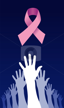 To use this stock image in your creative project, please select the size you need over to the right and click the "Add to Cart" button.
Your downloaded image will come with the Cutcaster watermark removed so don’t worry about the watermark you see on this page. Trying to reach a cancer disease solution stock vector clipart, A group of raised hands with cancer ribbon over them. Vector avaliable by Cienpies Design