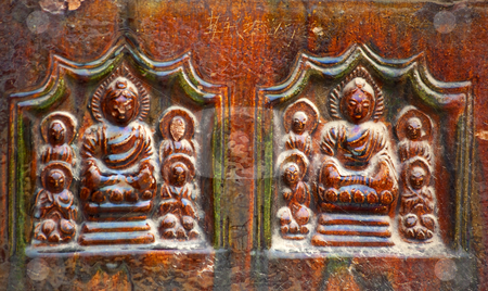 To use this stock image in your creative project, please select the size you need over to the right and click the "Add to Cart" button.
Your downloaded image will come with the Cutcaster watermark removed so don’t worry about the watermark you see on this page. Ancient Buddha Bricks Details Iron Buddhist Pagoda Kaifeng China stock photo, Ancient Buddha Glazed Ceramic Bricks Buddhas Iron Pagoda Buddhist Monument Kaifeng China Built in 1069 by the Kaibao Buddhist Monstary. Best example of glazed brick pagoda in China by William Perry