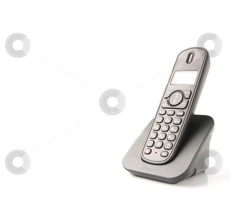To use this stock image in your creative project, please select the size you need over to the right and click the "Add to Cart" button.
Your downloaded image will come with the Cutcaster watermark removed so don’t worry about the watermark you see on this page. Isolated phone stock photo, Dect cordless phone isolated on withe background by Ivan Montero