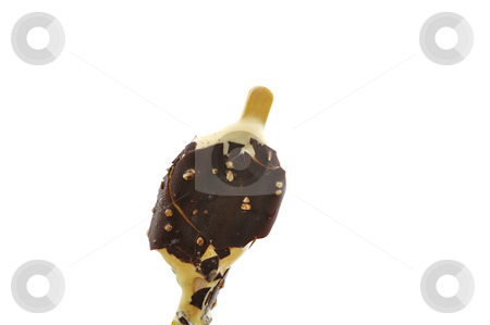 To use this stock image in your creative project, please select the size you need over to the right and click the "Add to Cart" button.
Your downloaded image will come with the Cutcaster watermark removed so don’t worry about the watermark you see on this page. Ice cream bar started to thaw. stock photo, Ice cream bar started to thaw isolated over white. by Liana Bukhtyyarova