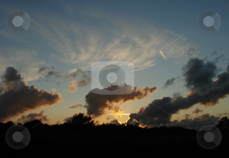 To use this stock image in your creative project, please select the size you need over to the right and click the "Add to Cart" button.
Your downloaded image will come with the Cutcaster watermark removed so don’t worry about the watermark you see on this page. Evening Sky stock photo, Evening Sky with clouds and reflected setting sun in Sussex, England by Susan Robinson