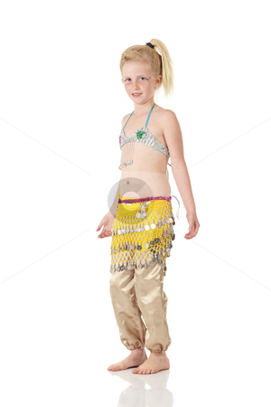 To use this stock image in your creative project, please select the size you need over to the right and click the "Add to Cart" button.
Your downloaded image will come with the Cutcaster watermark removed so don’t worry about the watermark you see on this page. Young belly dancing girl stock photo, Young Caucasian belly dancing girl in beautiful decorated clothes on white background and reflective floor. Not isolated by Sean Nel