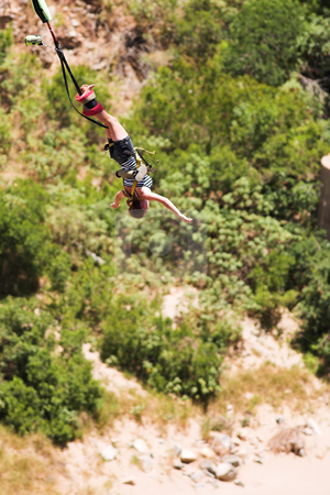 To use this stock image in your creative project, please select the size you need over to the right and click the "Add to Cart" button.
Your downloaded image will come with the Cutcaster watermark removed so don’t worry about the watermark you see on this page. Bungee jumper #7 stock photo, Bungee Jumper at Gouritz River Bridge, South Africa - Movement on Jumper by Sean Nel