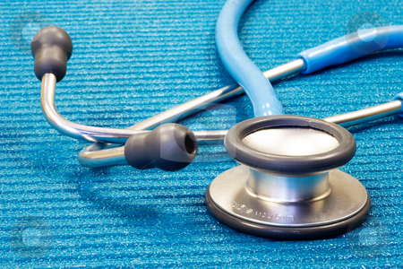 To use this stock image in your creative project, please select the size you need over to the right and click the "Add to Cart" button.
Your downloaded image will come with the Cutcaster watermark removed so don’t worry about the watermark you see on this page. Medical Equipment #2 stock photo, Lightweight medical Stethoscope on blue examination matt by Sean Nel
