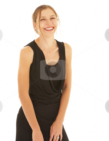 To use this stock image in your creative project, please select the size you need over to the right and click the "Add to Cart" button.
Your downloaded image will come with the Cutcaster watermark removed so don’t worry about the watermark you see on this page. Young caucasian businesswoman stock photo, Young adult brunette businesswoman in a black office outfit on a white background. by Sean Nel