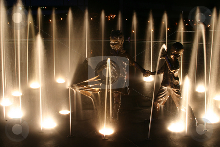 To use this stock image in your creative project, please select the size you need over to the right and click the "Add to Cart" button.
Your downloaded image will come with the Cutcaster watermark removed so don’t worry about the watermark you see on this page. Kids in the water stock photo, Bronze statues of kids in a fountain by Sean Nel