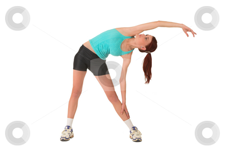 To use this stock image in your creative project, please select the size you need over to the right and click the "Add to Cart" button.
Your downloaded image will come with the Cutcaster watermark removed so don’t worry about the watermark you see on this page. Gym #123 stock photo, Woman stretching. by Sean Nel