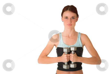 To use this stock image in your creative project, please select the size you need over to the right and click the "Add to Cart" button.
Your downloaded image will come with the Cutcaster watermark removed so don’t worry about the watermark you see on this page. Gym #101 stock photo, Woman holding weights. by Sean Nel