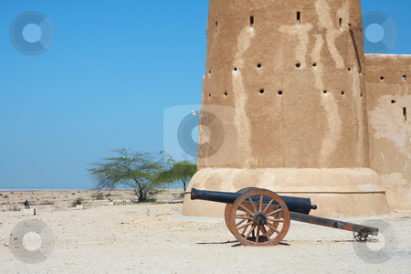 To use this stock image in your creative project, please select the size you need over to the right and click the "Add to Cart" button.
Your downloaded image will come with the Cutcaster watermark removed so don’t worry about the watermark you see on this page. Fort Zubara stock photo, Rebuilt historic Fort Zubarah (Al Zubara) in North East of the deserts of Qatar on the edge of the Persian gulf on a sunny summer day by Sean Nel