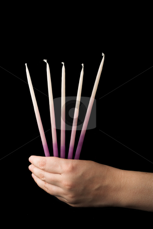 To use this stock image in your creative project, please select the size you need over to the right and click the "Add to Cart" button.
Your downloaded image will come with the Cutcaster watermark removed so don’t worry about the watermark you see on this page. Candles #7 stock photo, Hand holding 5 candles, black background by Sean Nel