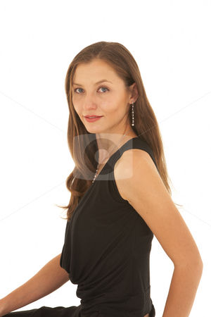 To use this stock image in your creative project, please select the size you need over to the right and click the "Add to Cart" button.
Your downloaded image will come with the Cutcaster watermark removed so don’t worry about the watermark you see on this page. Beautiful Caucasian businesswoman stock photo, Portrait of a beautiful young Caucasian businesswoman with long hair on white background. NOT ISOLATED by Sean Nel