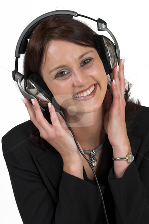 To use this stock image in your creative project, please select the size you need over to the right and click the "Add to Cart" button.
Your downloaded image will come with the Cutcaster watermark removed so don’t worry about the watermark you see on this page. Music #7 stock photo, Woman with earphones by Sean Nel