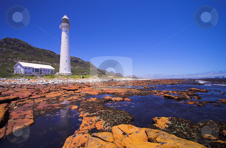 To use this stock image in your creative project, please select the size you need over to the right and click the "Add to Cart" button.
Your downloaded image will come with the Cutcaster watermark removed so don’t worry about the watermark you see on this page. Lighthouse #1 stock photo, The Slangkop Lighthouse at Kommetjie, Western Cape. The Tallest Lighthouse in South Africa by Sean Nel