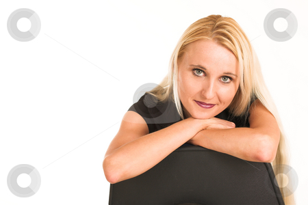 To use this stock image in your creative project, please select the size you need over to the right and click the "Add to Cart" button.
Your downloaded image will come with the Cutcaster watermark removed so don’t worry about the watermark you see on this page. Business Woman #380 stock photo, Blond business woman, dressed in a black clothes. copy space. by Sean Nel