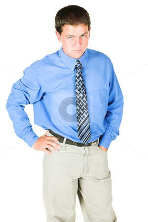 To use this stock image in your creative project, please select the size you need over to the right and click the "Add to Cart" button.
Your downloaded image will come with the Cutcaster watermark removed so don’t worry about the watermark you see on this page. Young adult businessman standing very serious stock photo, Young adult businessman standing with a serious look/expression on his face. He is in office wear, and is isolated on white so that he can be added to composition images with copy space. by Sean Nel