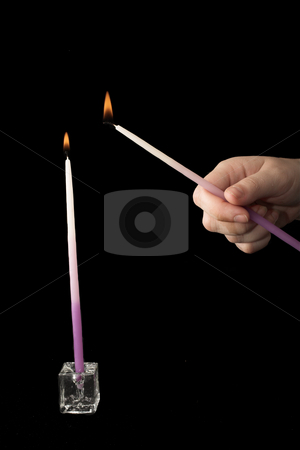 To use this stock image in your creative project, please select the size you need over to the right and click the "Add to Cart" button.
Your downloaded image will come with the Cutcaster watermark removed so don’t worry about the watermark you see on this page. Candles #8 stock photo, Candle on black background - copy space by Sean Nel