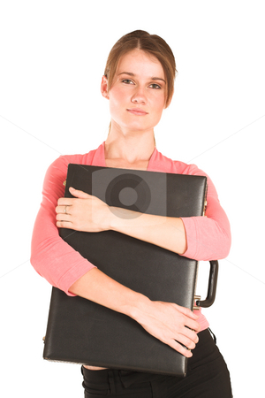 To use this stock image in your creative project, please select the size you need over to the right and click the "Add to Cart" button.
Your downloaded image will come with the Cutcaster watermark removed so don’t worry about the watermark you see on this page. Businesswoman #409 stock photo, Brunette business lady in pink top. Holding a suitcase. by Sean Nel