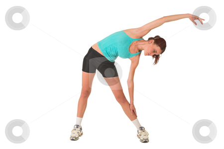 To use this stock image in your creative project, please select the size you need over to the right and click the "Add to Cart" button.
Your downloaded image will come with the Cutcaster watermark removed so don’t worry about the watermark you see on this page. Gym #122 stock photo, Woman stretching. by Sean Nel