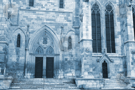 To use this stock image in your creative project, please select the size you need over to the right and click the "Add to Cart" button.
Your downloaded image will come with the Cutcaster watermark removed so don’t worry about the watermark you see on this page. Regensburg#51 stock photo, Close up of Cathedral in Regensburg by Sean Nel