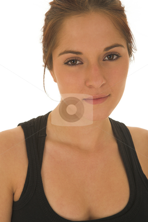 To use this stock image in your creative project, please select the size you need over to the right and click the "Add to Cart" button.
Your downloaded image will come with the Cutcaster watermark removed so don’t worry about the watermark you see on this page. Gymbunny #17 stock photo, Brunette with black top and trainers by Sean Nel