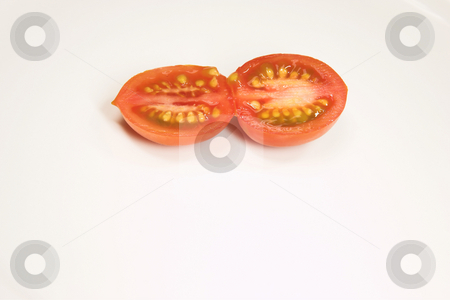 To use this stock image in your creative project, please select the size you need over to the right and click the "Add to Cart" button.
Your downloaded image will come with the Cutcaster watermark removed so don’t worry about the watermark you see on this page. Food #45 stock photo, A cherry tomato on a white plate by Sean Nel