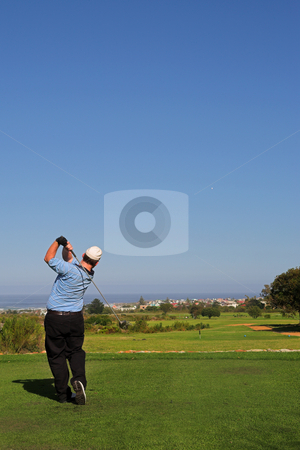 To use this stock image in your creative project, please select the size you need over to the right and click the "Add to Cart" button.
Your downloaded image will come with the Cutcaster watermark removed so don’t worry about the watermark you see on this page. Golfer #67 stock photo, A golfer playing golf on a green. Movement on the golf club and ball by Sean Nel