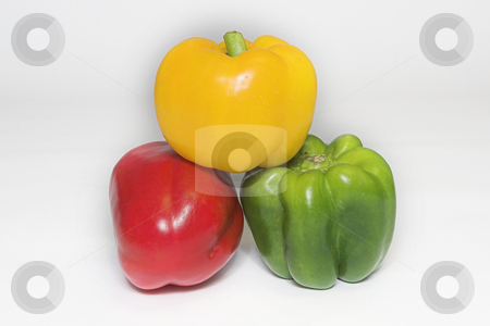 To use this stock image in your creative project, please select the size you need over to the right and click the "Add to Cart" button.
Your downloaded image will come with the Cutcaster watermark removed so don’t worry about the watermark you see on this page. Peppers #6 stock photo, Red Pepper, green pepper, yellow pepper by Sean Nel