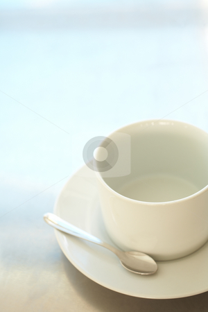 To use this stock image in your creative project, please select the size you need over to the right and click the "Add to Cart" button.
Your downloaded image will come with the Cutcaster watermark removed so don’t worry about the watermark you see on this page. Empty white coffee cup stock photo, Empty white ceramic coffee cup and silver teaspoon ? Shallow Depth of Field, focus on rim of the cup by Sean Nel