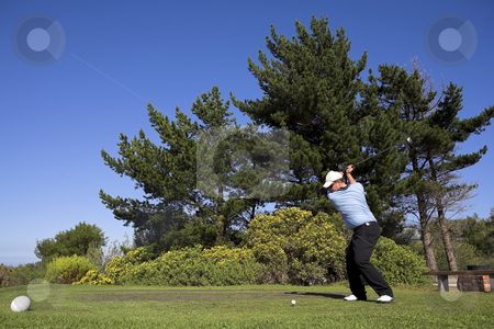 To use this stock image in your creative project, please select the size you need over to the right and click the "Add to Cart" button.
Your downloaded image will come with the Cutcaster watermark removed so don’t worry about the watermark you see on this page. Golf #45 stock photo, Man playing golf. by Sean Nel