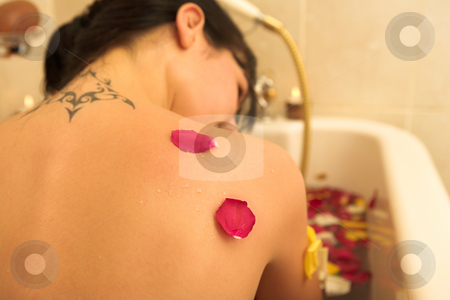 To use this stock image in your creative project, please select the size you need over to the right and click the "Add to Cart" button.
Your downloaded image will come with the Cutcaster watermark removed so don’t worry about the watermark you see on this page. Woman #80 stock photo, Nude woman in a bath. by Sean Nel