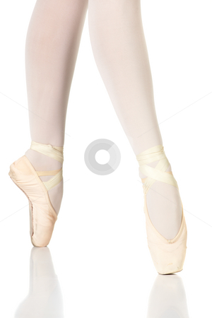 To use this stock image in your creative project, please select the size you need over to the right and click the "Add to Cart" button.
Your downloaded image will come with the Cutcaster watermark removed so don’t worry about the watermark you see on this page. Ballet Feet Positions stock photo, Young female ballet dancer showing various classic ballet feet positions on Pointe against a white background - 4th position en pointe. NOT ISOLATED by Sean Nel