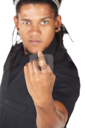 To use this stock image in your creative project, please select the size you need over to the right and click the "Add to Cart" button.
Your downloaded image will come with the Cutcaster watermark removed so don’t worry about the watermark you see on this page. Handsome African businessman stock photo, Handsome African businessman in black suit on white background. Not isolated by Sean Nel