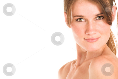 To use this stock image in your creative project, please select the size you need over to the right and click the "Add to Cart" button.
Your downloaded image will come with the Cutcaster watermark removed so don’t worry about the watermark you see on this page. Business Woman #436 stock photo, Nude girl with brown hair. Copy space. by Sean Nel