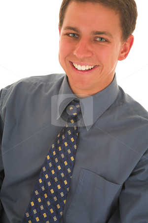 To use this stock image in your creative project, please select the size you need over to the right and click the "Add to Cart" button.
Your downloaded image will come with the Cutcaster watermark removed so don’t worry about the watermark you see on this page. Businessman #82 stock photo, A businessman with white background. by Sean Nel