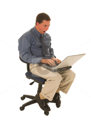To use this stock image in your creative project, please select the size you need over to the right and click the "Add to Cart" button.
Your downloaded image will come with the Cutcaster watermark removed so don’t worry about the watermark you see on this page. Businessman #69 stock photo, Man working on laptop. by Sean Nel