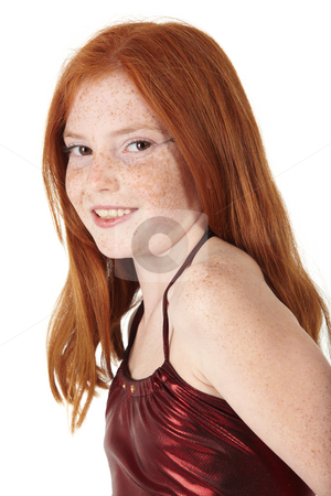 To use this stock image in your creative project, please select the size you need over to the right and click the "Add to Cart" button.
Your downloaded image will come with the Cutcaster watermark removed so don’t worry about the watermark you see on this page. Young belly dancing girl stock photo, Young Caucasian belly dancing girl in beautiful decorated clothes on white background and reflective floor. Not isolated by Sean Nel
