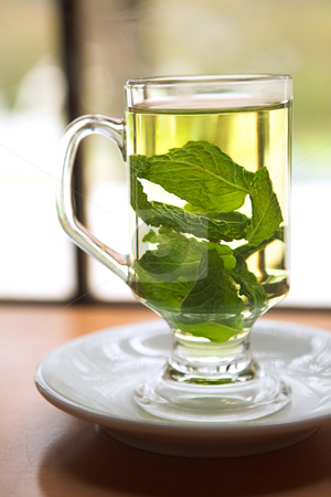 To use this stock image in your creative project, please select the size you need over to the right and click the "Add to Cart" button.
Your downloaded image will come with the Cutcaster watermark removed so don’t worry about the watermark you see on this page. Green mint tea stock photo, Hot green mint tea standing next to a window with whole mint leaves by Sean Nel