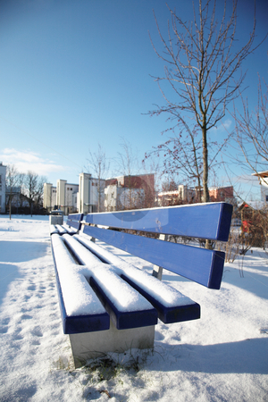 To use this stock image in your creative project, please select the size you need over to the right and click the "Add to Cart" button.
Your downloaded image will come with the Cutcaster watermark removed so don’t worry about the watermark you see on this page. Munich #15 stock photo, Bench covered in snow in a park in Munch. by Sean Nel