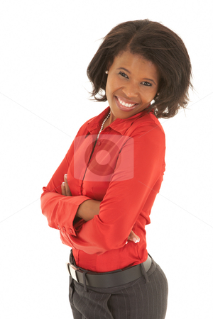 To use this stock image in your creative project, please select the size you need over to the right and click the "Add to Cart" button.
Your downloaded image will come with the Cutcaster watermark removed so don’t worry about the watermark you see on this page. Young adult businesswoman stock photo, Young adult Caucasian businesswoman wearing a grey suit with curly brown hair on a white background. NOT ISOLATED by Sean Nel