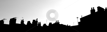 To use this stock image in your creative project, please select the size you need over to the right and click the "Add to Cart" button.
Your downloaded image will come with the Cutcaster watermark removed so don’t worry about the watermark you see on this page. London Skyline #1 stock photo, Cutout of the London Skyline - Suburbs by Sean Nel