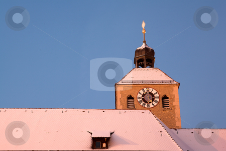 To use this stock image in your creative project, please select the size you need over to the right and click the "Add to Cart" button.
Your downloaded image will come with the Cutcaster watermark removed so don’t worry about the watermark you see on this page. Regensburg#52 stock photo, Building top in Regensburg by Sean Nel