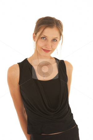 To use this stock image in your creative project, please select the size you need over to the right and click the "Add to Cart" button.
Your downloaded image will come with the Cutcaster watermark removed so don’t worry about the watermark you see on this page. Beautiful Caucasian businesswoman stock photo, Portrait of a beautiful young Caucasian businesswoman on white background. NOT ISOLATED by Sean Nel