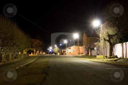 To use this stock image in your creative project, please select the size you need over to the right and click the "Add to Cart" button.
Your downloaded image will come with the Cutcaster watermark removed so don’t worry about the watermark you see on this page. Cape - Colesberg #1 stock photo, Delapidated, small town street, Night scene - Colesberg South Africa by Sean Nel