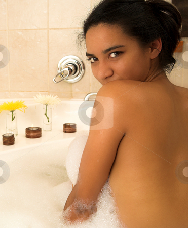To use this stock image in your creative project, please select the size you need over to the right and click the "Add to Cart" button.
Your downloaded image will come with the Cutcaster watermark removed so don’t worry about the watermark you see on this page. Woman #43 stock photo, Nude woman in a bath. by Sean Nel
