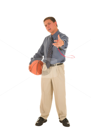 To use this stock image in your creative project, please select the size you need over to the right and click the "Add to Cart" button.
Your downloaded image will come with the Cutcaster watermark removed so don’t worry about the watermark you see on this page. Business man #15 stock photo, Man in holding basket ball and whistle. by Sean Nel