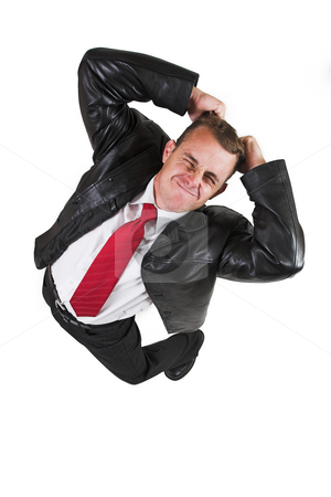 To use this stock image in your creative project, please select the size you need over to the right and click the "Add to Cart" button.
Your downloaded image will come with the Cutcaster watermark removed so don’t worry about the watermark you see on this page. Business man #21 stock photo, Business man in a suit with a black leather jacket by Sean Nel