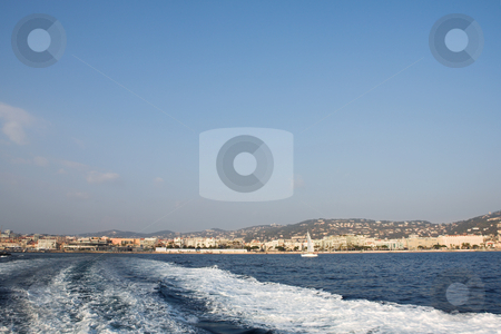 To use this stock image in your creative project, please select the size you need over to the right and click the "Add to Cart" button.
Your downloaded image will come with the Cutcaster watermark removed so don’t worry about the watermark you see on this page. IsleDeMarguerite #6 stock photo, Leaving the Harbour in Cannes, France by Sean Nel