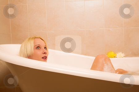 To use this stock image in your creative project, please select the size you need over to the right and click the "Add to Cart" button.
Your downloaded image will come with the Cutcaster watermark removed so don’t worry about the watermark you see on this page. Woman #27 stock photo, Nude woman in a bath. Copy space. by Sean Nel