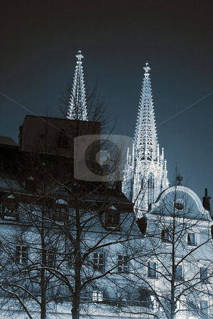 To use this stock image in your creative project, please select the size you need over to the right and click the "Add to Cart" button.
Your downloaded image will come with the Cutcaster watermark removed so don’t worry about the watermark you see on this page. Regensburg#45 stock photo, Building in Regensburg by Sean Nel